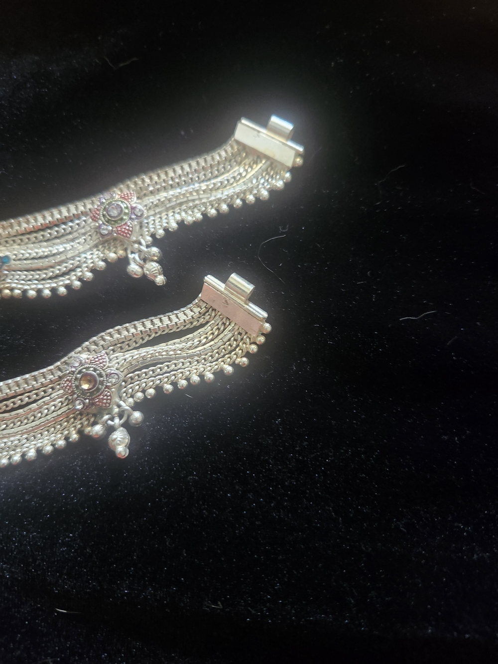 Indian Bridal Anklets. - Picture 3 of 6